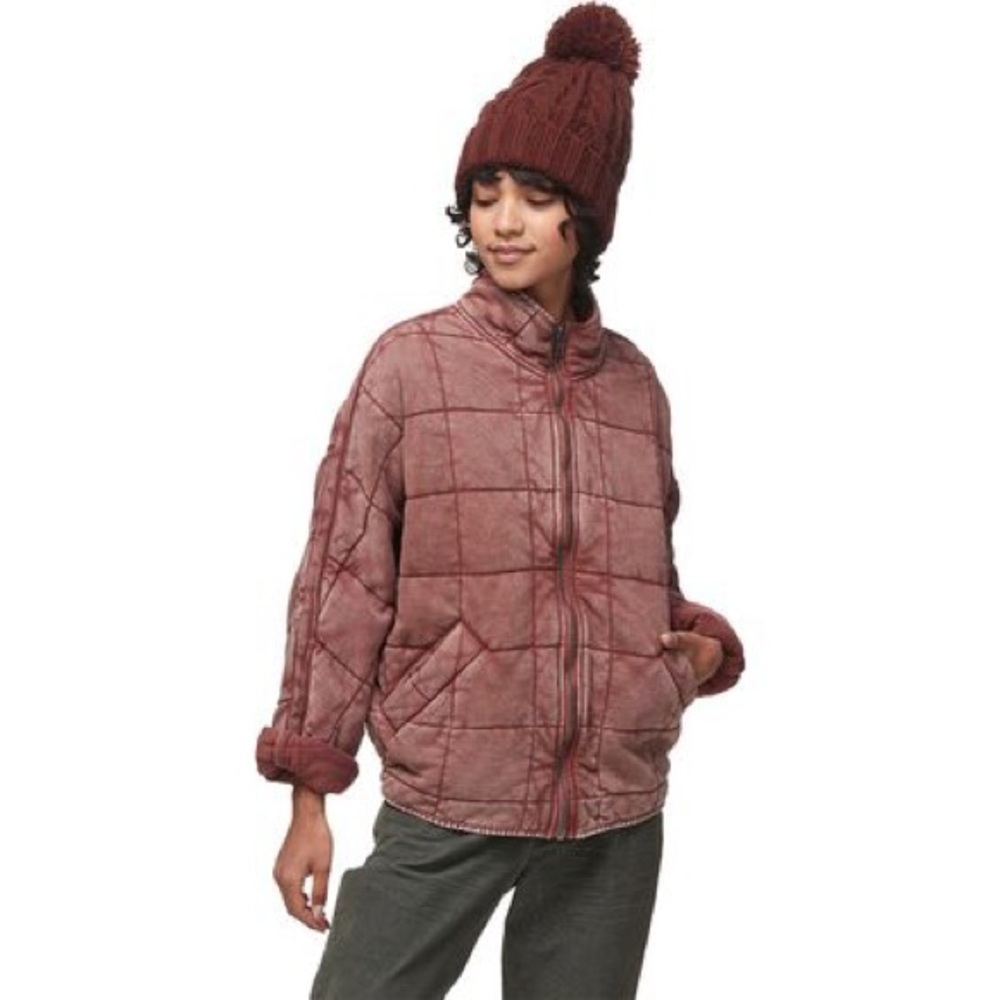 Free People Dolan Quilted Jacket Medium